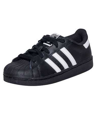 adidas kids black shoes